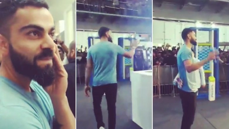 Virat Kohli Chants by Fans Make Indian Skipper Super Happy