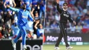 IND vs NZ, CWC 2019 Semi-Final Preview: Virat Kohli's India And Kane Williamson's New Zealand Battle It Out For a Place in Final