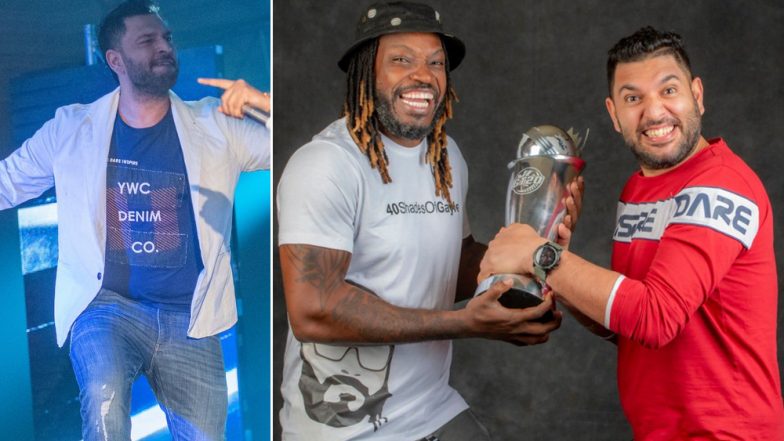 GT20 Canada 2019 Opening Ceremony: Yuvraj Singh, Chris Gayle Have A Gala Time Dancing (View Pics)