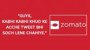 'Guys Kabhi Kabhi' Campaign for Zomato Home-Cooked Food Service Copied by YouTube India, Amazon and Others, Food App Trolls Everyone Like a Boss!