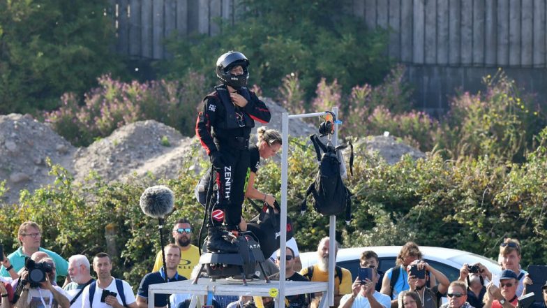 Watch Video: Flying Frenchman Fails to Cross Channel on Flyboard, Falls Into Sea