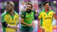 AUS vs SA, ICC Cricket World Cup 2019, Key Players: David Warner, Imran Tahir, Mitchell Starc & Other Cricketers to Watch Out for at Old Trafford in Manchester