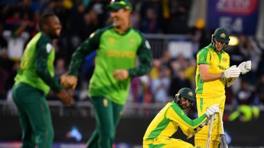 Australia vs South Africa Stat Highlights, ICC World Cup 2019 Match: Faf Du Plessis & Men Clinch a 10 Run Win Against AUS