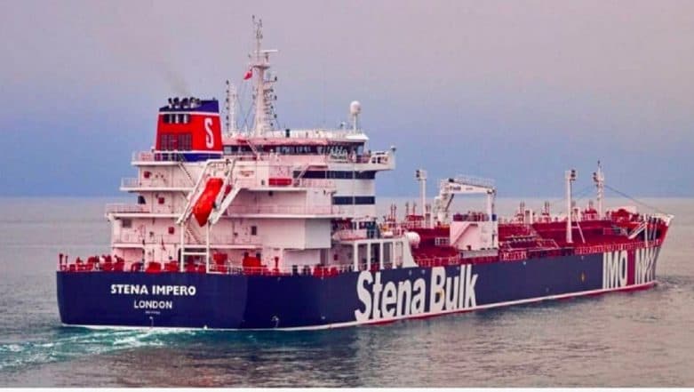 Iran Releases 9 Out of 12 Indians Held from Detained British Oil Tanker Ship Iran Releases 9 Out of 12 Indians Held from Detained British Oil Tanker Ship