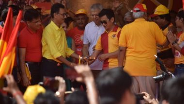 Bhaichung Bhutia Leads Rally to Celebrate East Bengal Football Club's 100 Years Completion (Watch Videos & Pics)