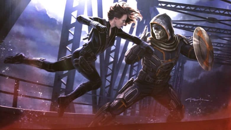 Black Widow Movie: Scarlett Johansson Caught in Full-On Action Mode With Taskmaster in This New Illustration - See Picture Black Widow Movie: Scarlett Johansson Caught in Full-On Action Mode With Taskmaster in This New Illustration - See Picture