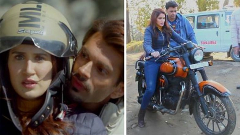ALTBalaji&rsquo;s BOSS &ndash; Baap of Special Services: Sagarika Ghatge Overcomes Her Bike Riding Fears on The Sets!
