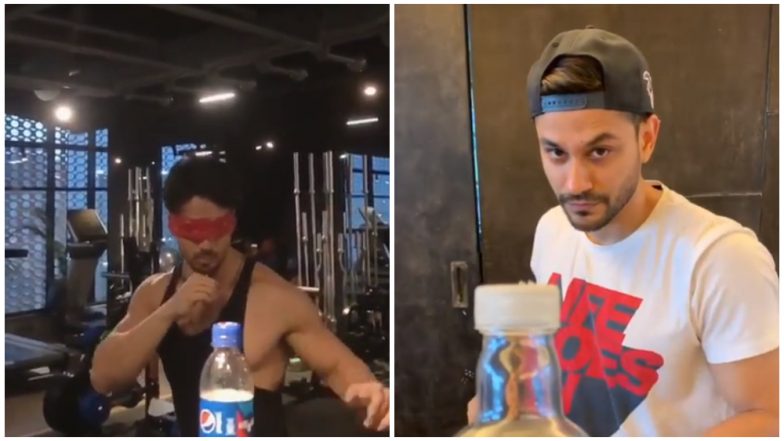 #BottleCapChallenge Takes Over Bollywood! While Tiger Shroff Does It Blindfolded, Riteish Deshmukh and Kunal Kemmu Give It a Comic Twist – Watch Videos