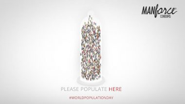 Manforce Condoms Gets All Our Attention on World Population Day 2019 With Smart Creative 'Please Populate Here'