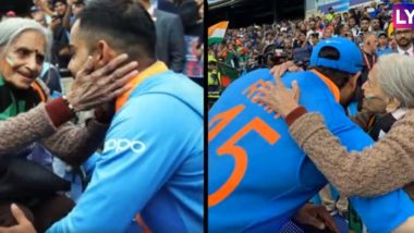 87-Year-Old Charulata Patel Meets Virat Kohli & Rohit Sharma Post India’s Win Against Bangladesh