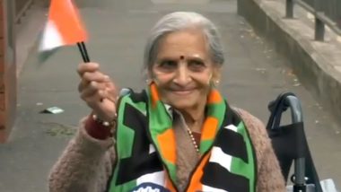 87-Year-Old Fan Steals the Limelight During India-Bangladesh World Cup Match at Edgbaston