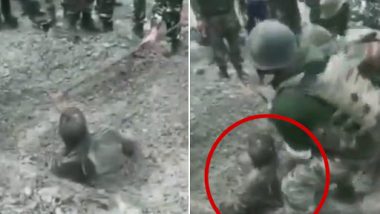 CRPF And Army Rescue Man Trapped in Landslide on Jammu-Srinagar Highway, Watch Video