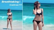 Drashti Dhami Flaunts Her Toned Figure in a Polka Dot Black Bikini, See Pictures From Her Beach Holiday