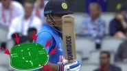 Umpire Error Cost India CWC 2019 World Cup Semi-Final? Controversy Erupts After Graph Shows 6 Fielders Outside 30-Yard Circle Before MS Dhoni's Run-Out in Powerplay 3