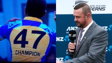 Global T20 Canada 2019: Simon Doull Slams Dwayne Bravo for Using 'Champion' Instead of Real Name on his Jersey