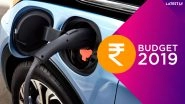 Budget 2019 for Electric Vehicles Buyers: Tax Rebate of Rs 1.5 Lakh PA Interest on Loan For EVs