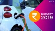 Union Budget 2019 Give Boost To Electric Vehicles: Government Announces Phase II of FAME Will Focus on EVs For Public Transport