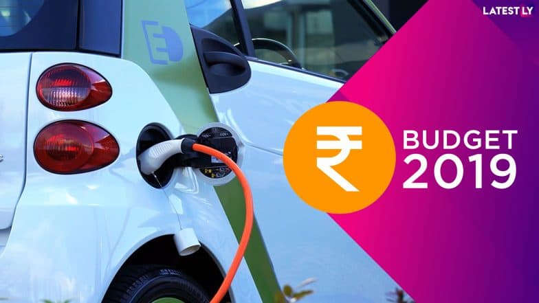 Union Budget 2019 Give Boost To Electric Vehicles