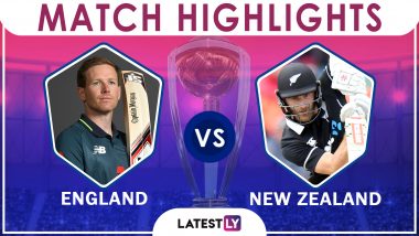 England vs New Zealand Stat Highlights ICC CWC 2019: ENG Qualify for Semi-Final