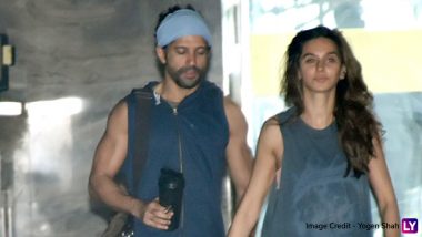 Farhan Akhtar and Shibani Dandekar Plan a Dinner Date to Get Over India's Big Loss Against New Zealand at World Cup 2019 Semi Finals - View Pics