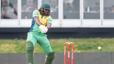 Chris Gayle Smashes First Century of Global T20 Canada 2019, Scores 122 off 54 Balls During Vancouver Knights vs Montreal Tigers Match