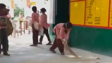 Uttar Pradesh: Student Sweeps Floor of Bulandshahr School, Video Goes Viral