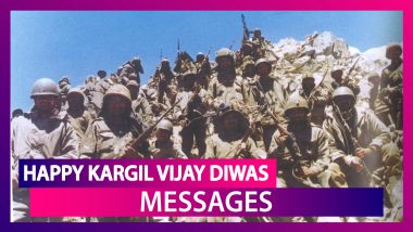 Kargil Vijay Diwas 2019 Messages:  Quotes and Greetings to Send Patriotic Wishes On The Historic Day