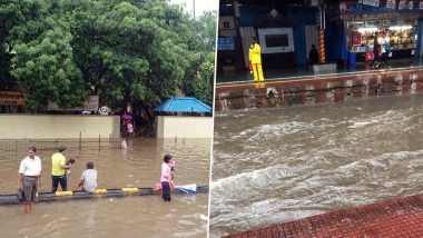 Mumbai: Heavy Rains Causes Water-Logging, Jams & Delay in Train & Flight Services