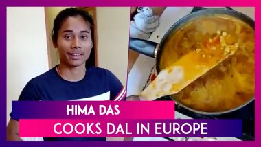 Sprint Queen Hima Das Is Now Trending on Social Media for Her Desi Dal Cooking Style