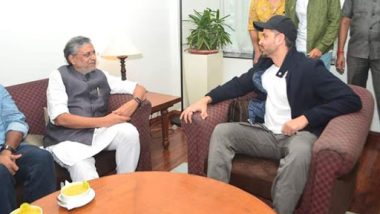 Hrithik Roshan Thanks Bihar's Deputy CM, Sushil Kumar Modi for Making Super 30 Tax Free