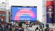 India Will Qualify for Final If Reserve Day of IND vs NZ CWC 2019 Semi-Final is Washed Out; Manchester Weather Holds Key