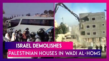 Dozens of Palestinians Rendered Homeless After Israeli Authorities Demolish Homes in Wadi Al-Homs