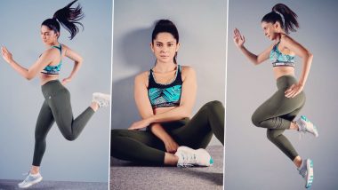 Jennifer Winget is Airborne as She Rocks the Classic Gym Look in This Instagram Post (View Pics)
