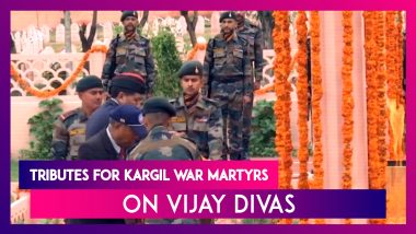 Tributes Pour In For Kargil War Martyrs As India Marks 20th Anniversary Of Vijay Divas