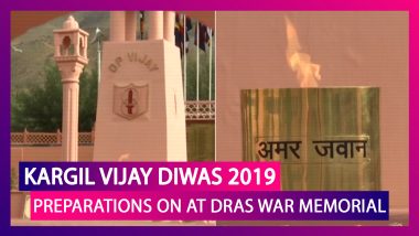 Kargil Vijay Diwas 2019: Preparations Underway at Dras War Memorial to Celebrate 20th Anniversary