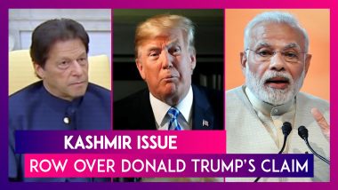 Kashmir Issue: Donald Trump Meets Imran Khan, Claims PM Modi Asked Him To Mediate, India Denies