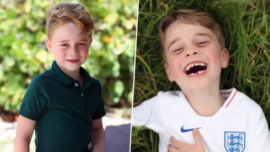 Prince George Celebrates His 6th Birthday: Kensington Palace Shares Adorable New Pictures of His Royal Highness Clicked by Duchess of Cambridge Kate Middleton