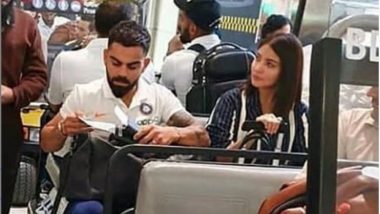 Anushka Sharma Spotted With Virat Kohli At Miami Airport As Team India Reach US for T20Is Against West Indies, See Photo