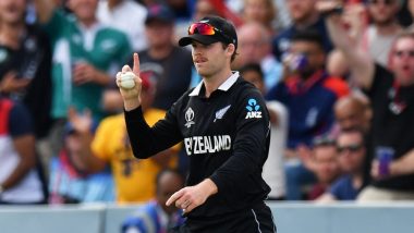 Lockie Ferguson Takes a Stunning Catch to Dismiss Eoin Morgan During NZ vs ENG, CWC 2019 Final (Watch Video)