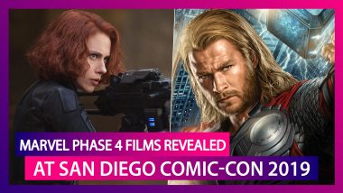 Marvel Phase 4 Films Revealed at San Diego Comic-Con 2019: Complete List of Films and TV Series