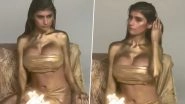 Mia Khalifa Covered in Gold Will Take Your Hump Day Blues Away (Watch Video)
