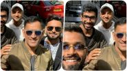 MS Dhoni Lets His Hair Down with Hardik Pandya, Yuzvendra Chahal, Rishabh Pant, Mayank Agarwal & Jasprit Bumrah Ahead of IND vs SL, CWC 2019 (See Pic)