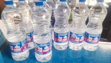 Rail Neer Shortage: Except for Pune Station, Central Railway Allows 5 Other Brands of Bottled Water to be Sold at Other Railway Stations And Trains For Limited Period