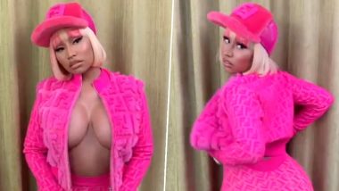 Nicki Minaj Goes Braless for New Fendi Collab Sneak-Peek and It’s Kim Kardashian Approved!