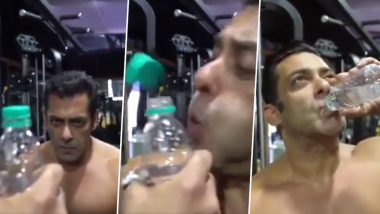 Salman Khan Takes the #BottleCapChallenge and Nails it In his Own Unique Way - Watch Video