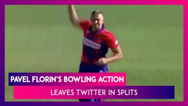 Pavel Florin Is Ruling the Internet With His Hilarious Bowling Action in European T10 Cricket League