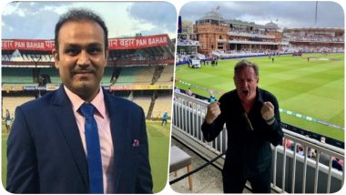 Piers Morgan Digs Up An Old Tweet From 2016 to Provoke Virender Sehwag Post England's World Cup 2019 Victory