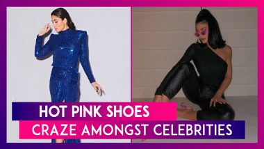 Hot Pink Shoes: Celebrities Kylie Jenner, Kareena Kapoor and Hina Khan Rock This Chic Fashion Trend