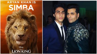 Karan Johar Cannot Contain His Excitement after Hearing ‘Godson’ Aryan Khan’s Voice-over as Simba in The Lion King Hindi Teaser