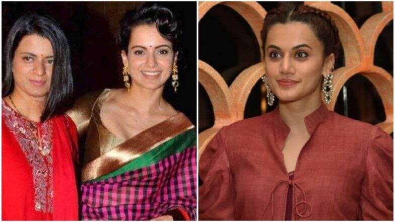 Kangana Ranaut's Sister Rangoli Chandel Hits Back at Taapsee Pannu AGAIN! (Read Tweets) Kangana Ranaut's Sister Rangoli Chandel Hits Back at Taapsee Pannu AGAIN! (Read Tweets)
